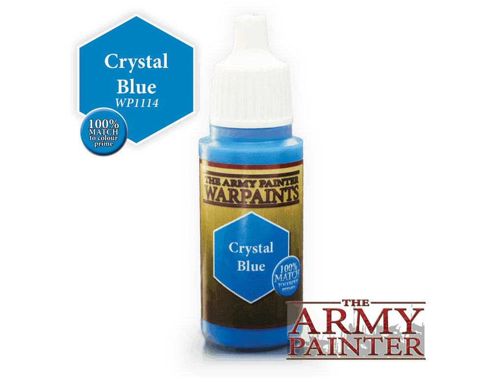 Crystal Blue Warpaint - The Army Painter akrylmaling til figurer