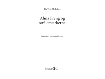 Alma Freng og strålemærkerne - Bog