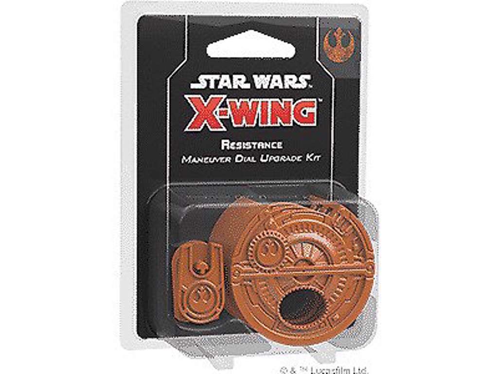 Star Wars X-Wing Resistance Maneuver Dial Upgrade Kit