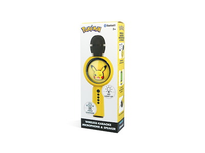 Pokémon Karaokemikrofon "Pikachu" PopSing LED