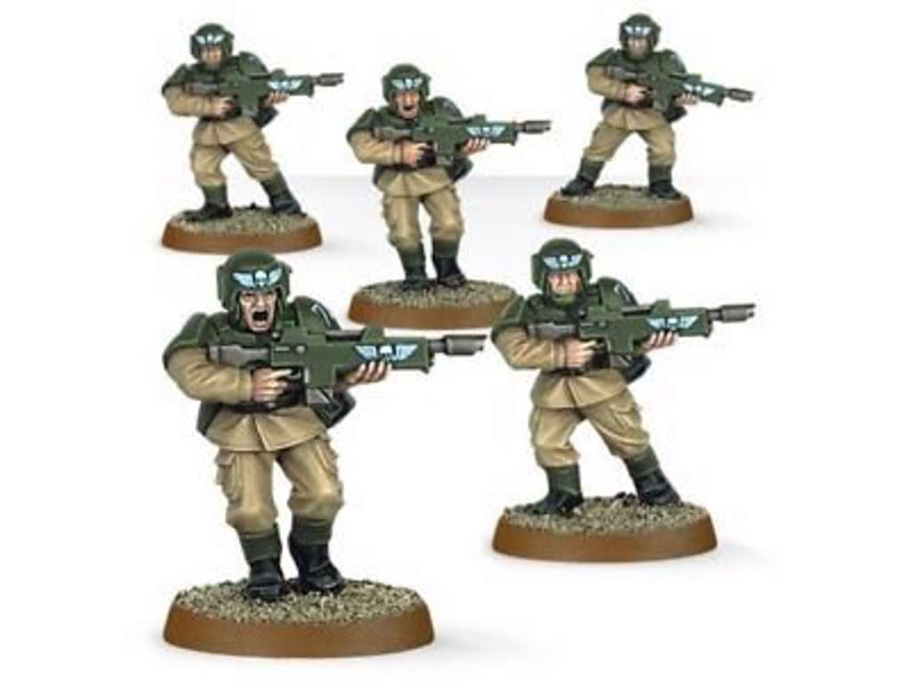 Warhammer 40K Astra Militarum Cadians - Figursæt