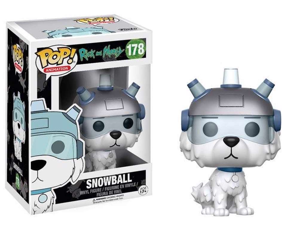 Rick and Morty POP! vinyl figur af Snowball på 9 cm