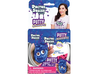 Jet Pack (Mørkeblå) Putty Buddies 50 g
