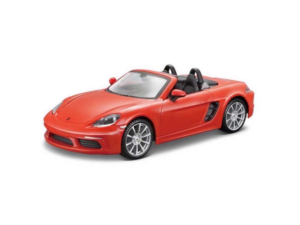 Porsche 718 Boxster 1:24 orange