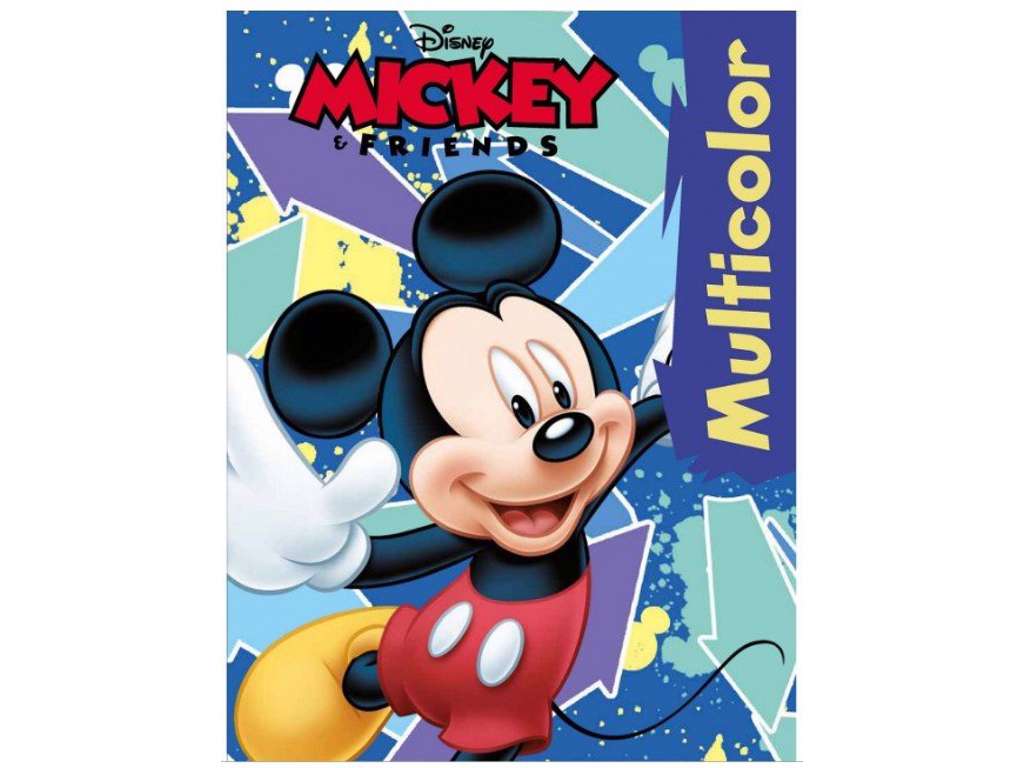 Disney Mickey Mouse malebog fra multicolor på 16 sider