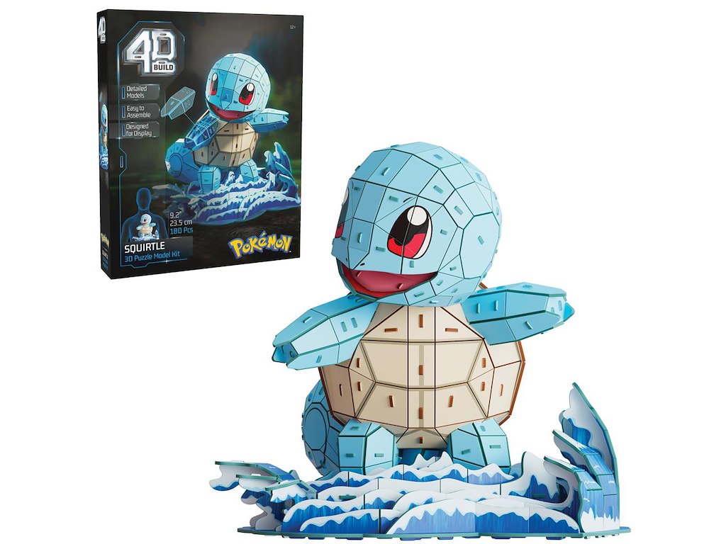 4D Puzzles Pokémon Squirtle 30 cm