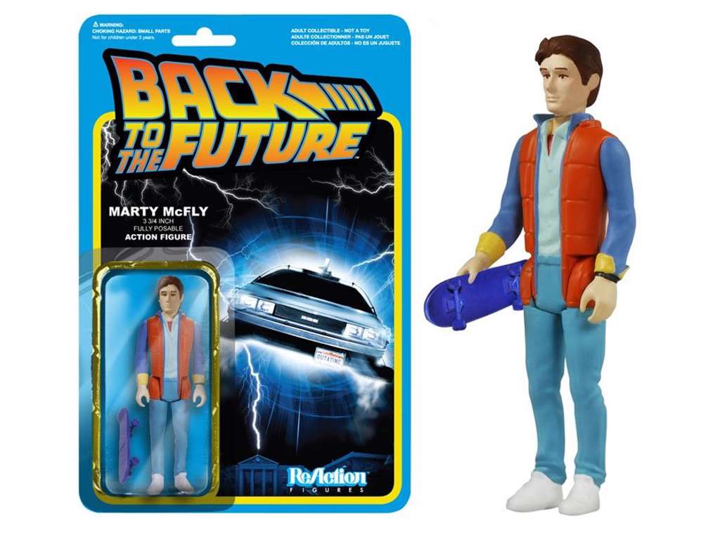 Back To The Future "ReAction" action figur Marty McFly 10 cm fra Funko