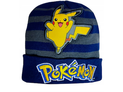 Pokémon Pikachu hue i Blå og grå