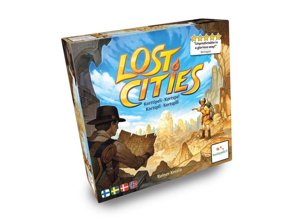 Lost Cities: The Card Game (Nordic) - brætspil fra Lautapelit