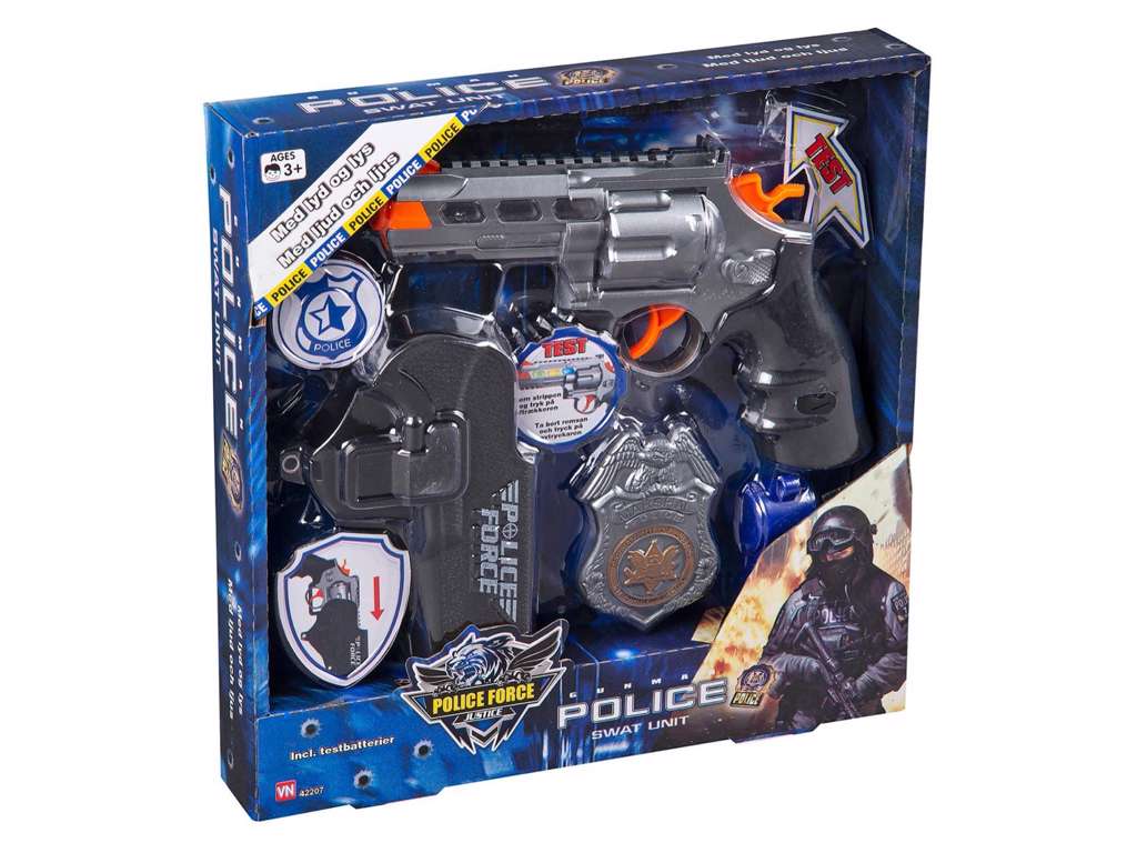 Police Force Swat Unit våbensæt