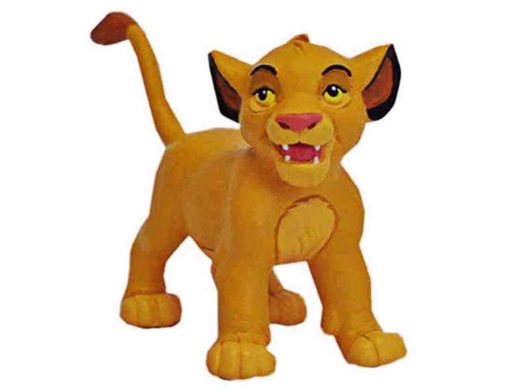 Simba baby fra Løvernes Konge (Bullyland)