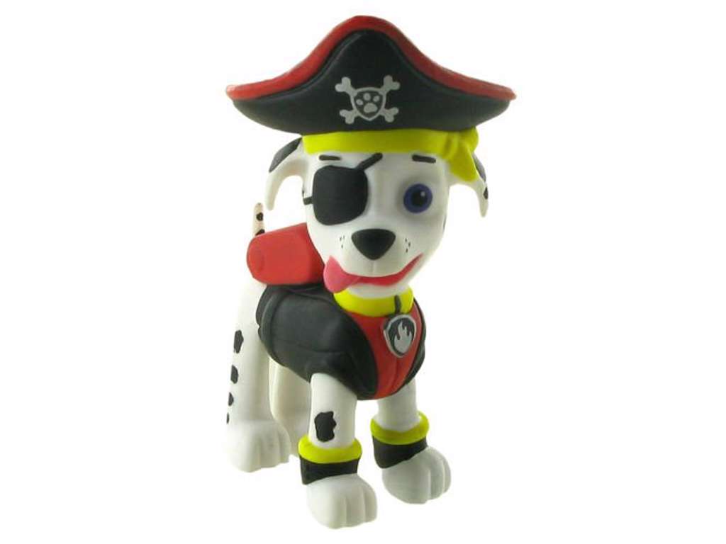 Marshall piratfigur fra Paw Patrol på 5.5 cm