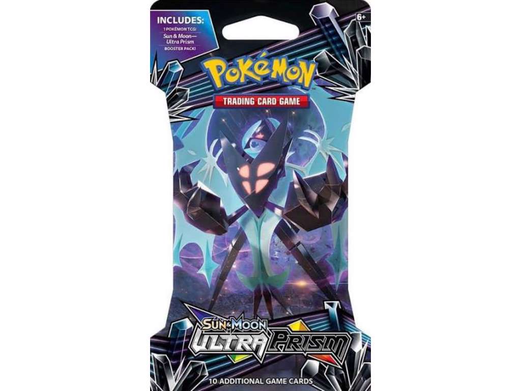 Pokémon Sun & Moon Ultra Prism boosterpakke på blister