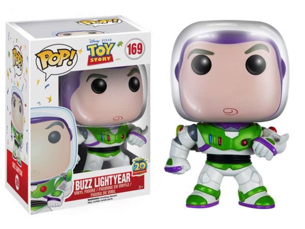 Toy Story POP! vinyl figur af Buzz Lightyear på 9 cm
