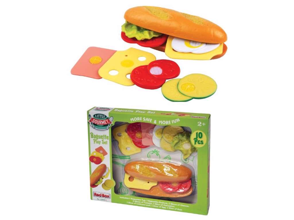 Velcro legemad med baguette og tilbehør fra Redbox