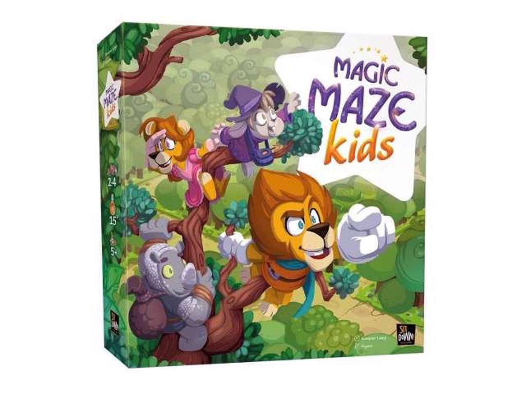 Magic Maze Kids (EN) - brætspil fra Sit Down Games