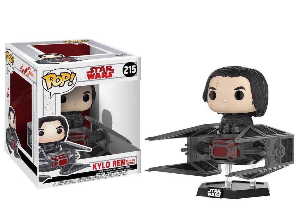 Star Wars Episode VIII POP! Vinyl Bobble-Head Kylo Ren on Tie Fighter på 10 cm