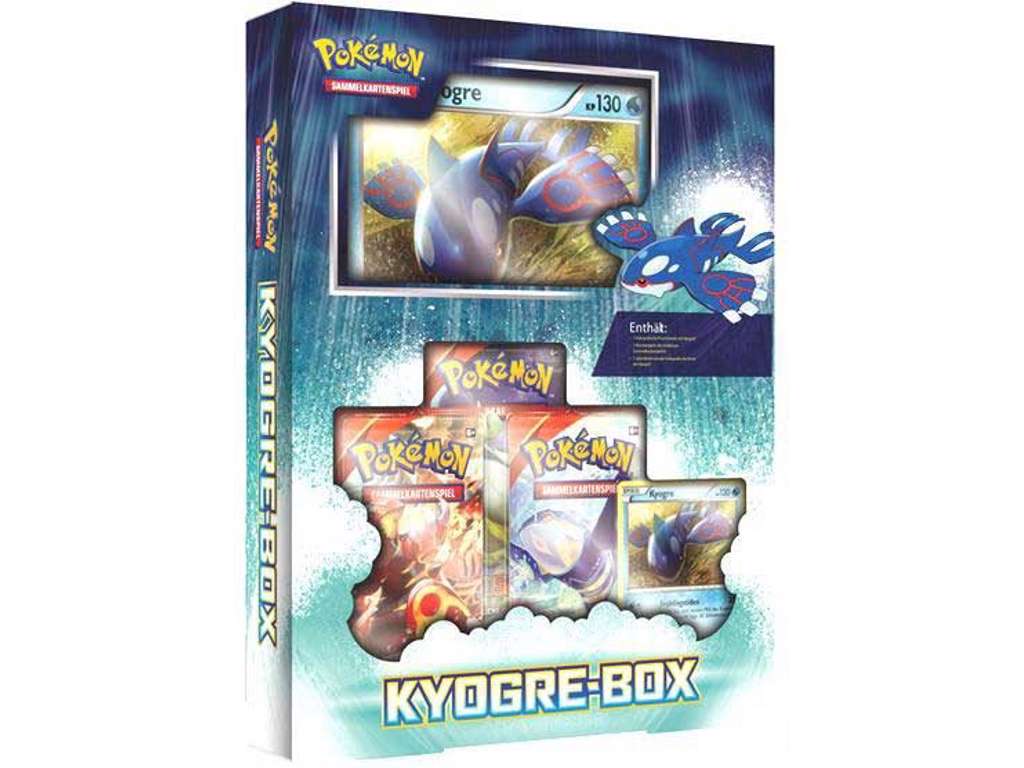 Pokémon Kyogre booster box