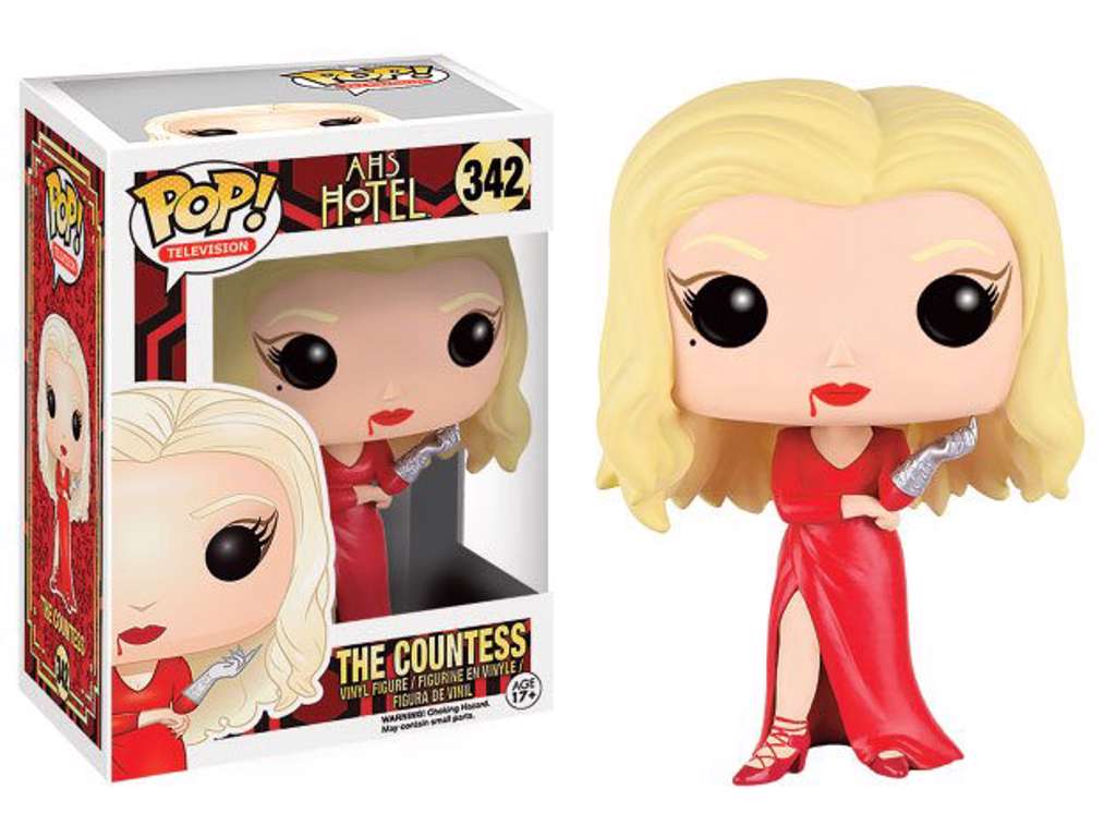 American Horror Story Hotel POP! vinyl figur af The Countess på 9 cm