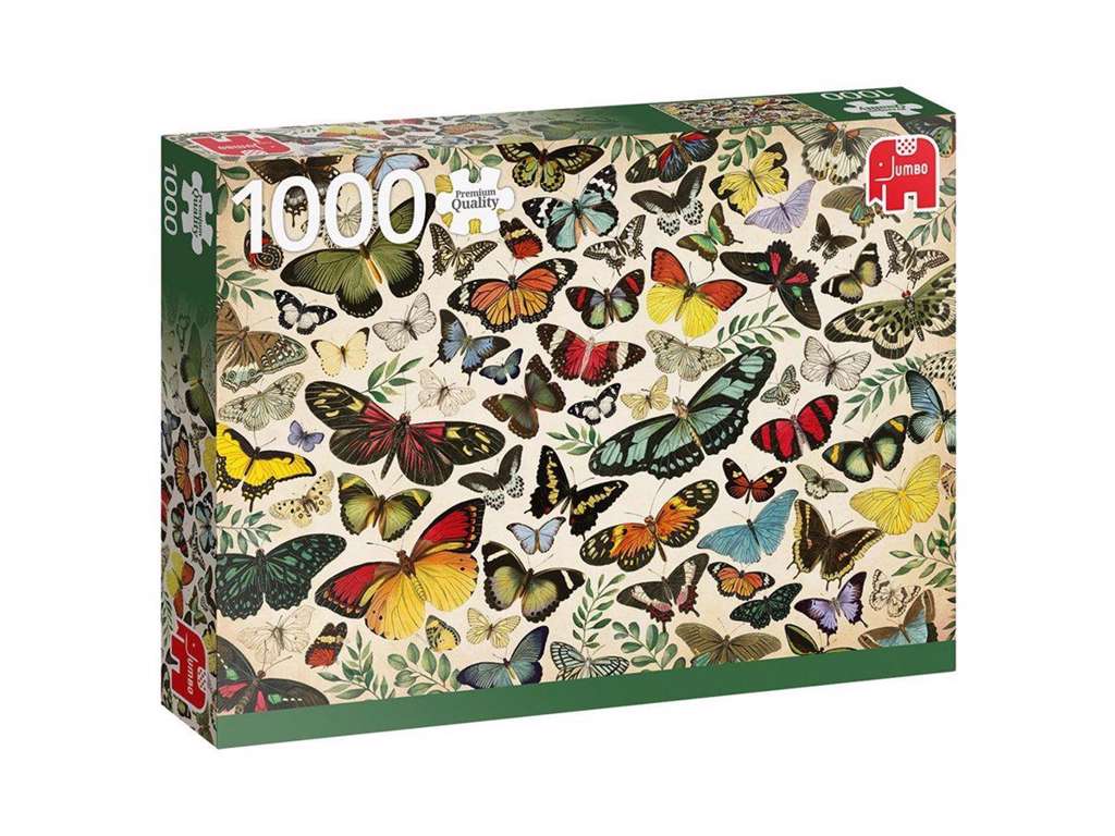 Butterfly Poster puslespil på 1000 brikker fra Jumbo