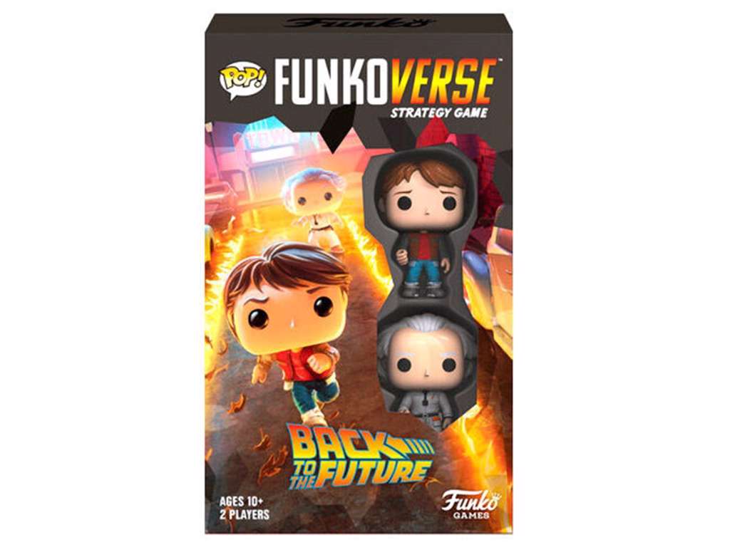 Back to the Future Funkoverse Board Game 2 Character Expandalone 100 *Engelsk Udgave*