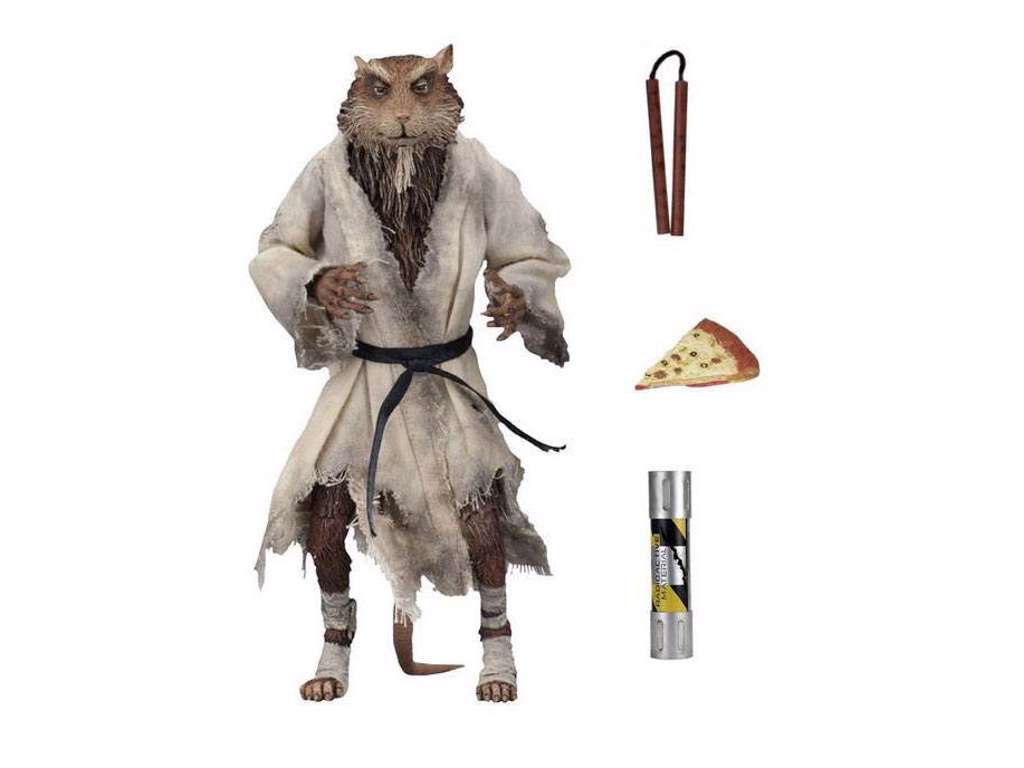 Teenage Mutant Ninja Turtles action figur af Splinter på 15 cm