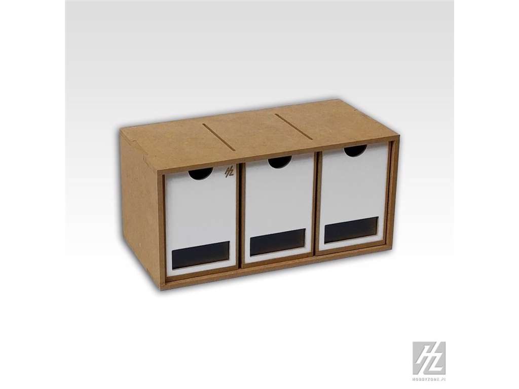 Drawers module med 3 skuffer