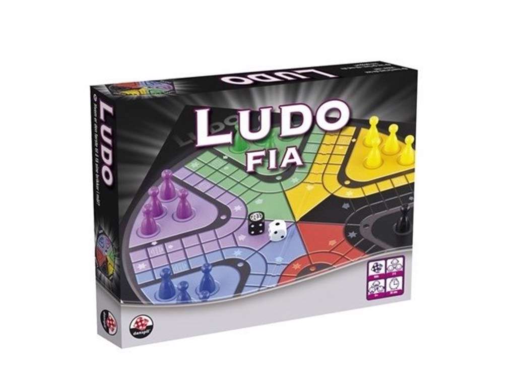 Ludo 2 - 6 spillere fra Danspil - brætspil