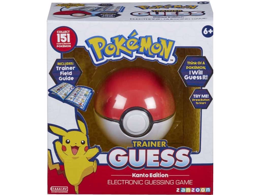 Pokémon Trainer Guess - Kanto - brætspil