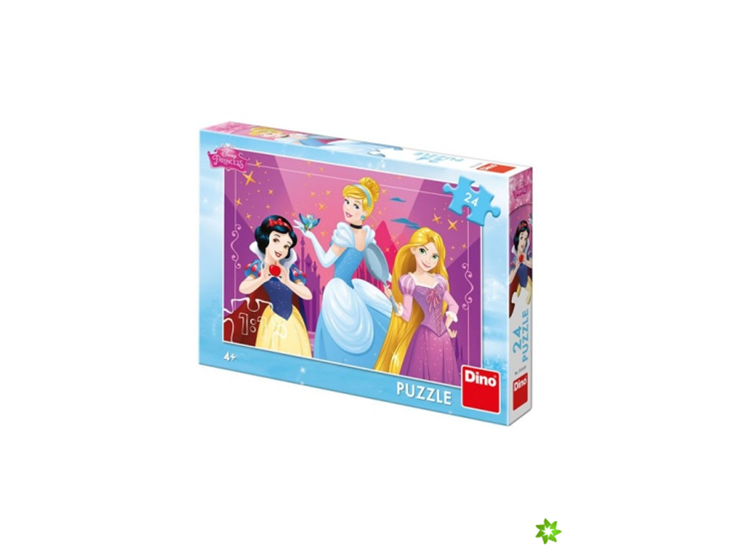 Disney prinsesser puslespil med 24 brikker