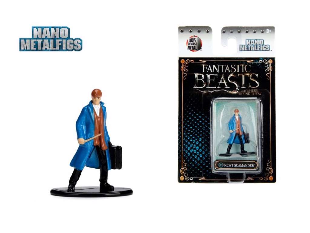 Fantastic Beasts Nano Minifigs figur i metal - Newt Scamander