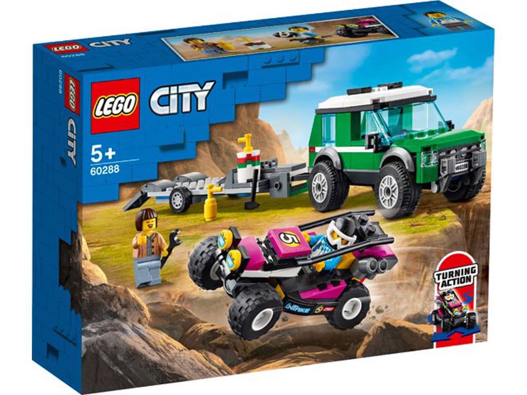 LEGO City Great Vehicles - Racerbuggy-transporter - 60288