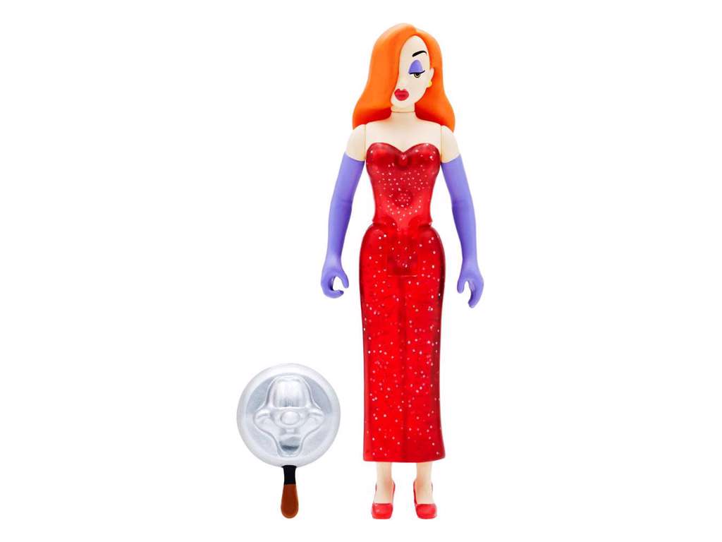 Who Framed Roger Rabbit ReAction Jessica Rabbit actionfigur på 10 cm