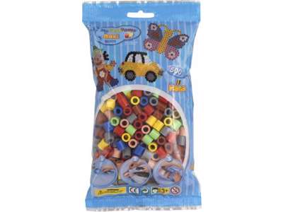 Hama maxi Perler 500 stk mix pose - 8473