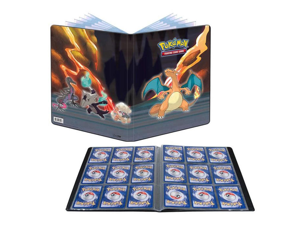 Pokémon mappe (A4) med Scorching Summit - Holder til 180 kort