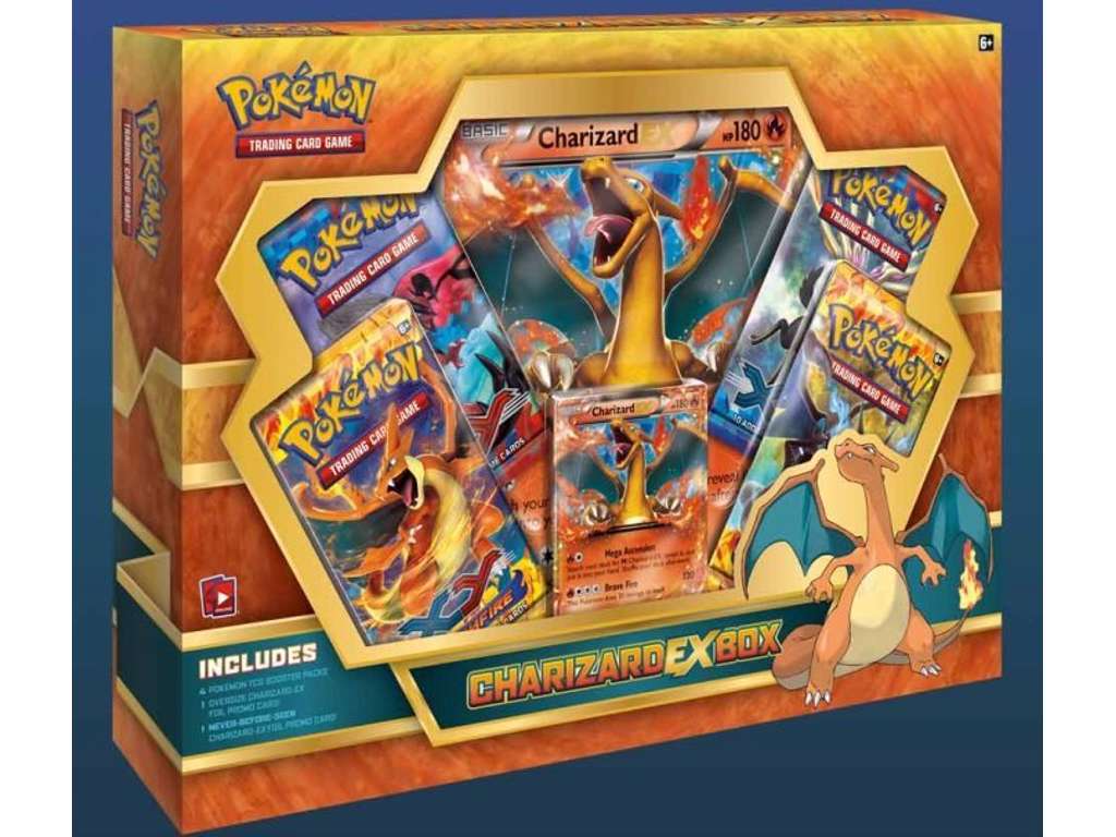 Pokémon Charizard EX box