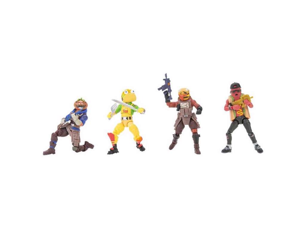 Fortnite: Squad Mode - actionfigur sæt med 4 figurer