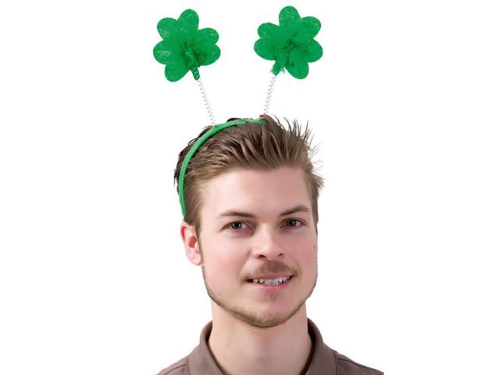 Hårbøjle med firkløver