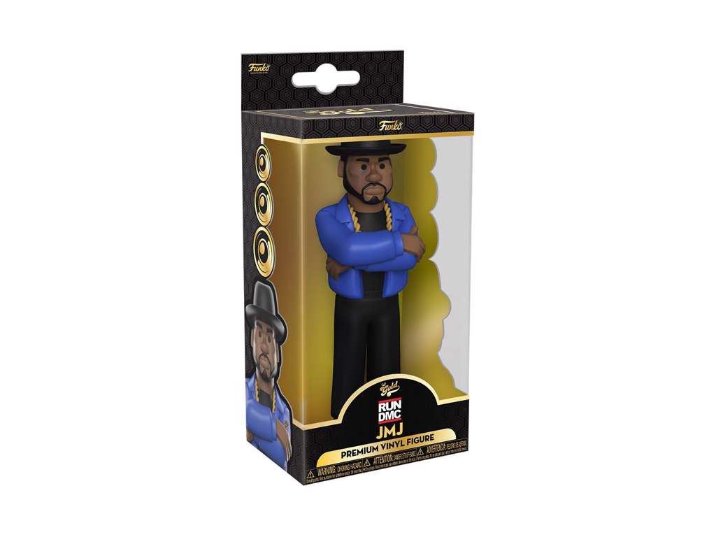 Run DMC vinylfigur af Jam Master Jay med guldkæde på 13 cm