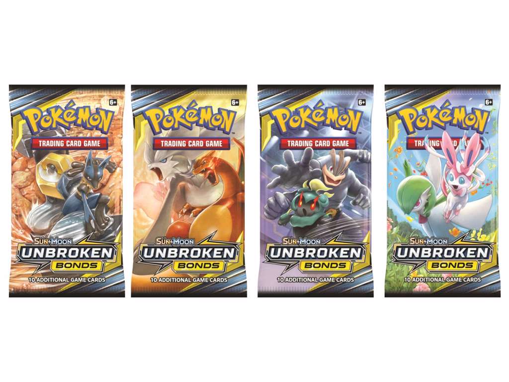 Pokémon Sun & Moon Unbroken Bonds boosterpakke