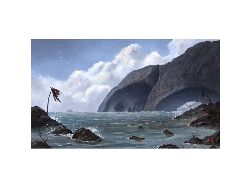 Magic the Gathering playmat - Kraken Wargames: Deadman Island