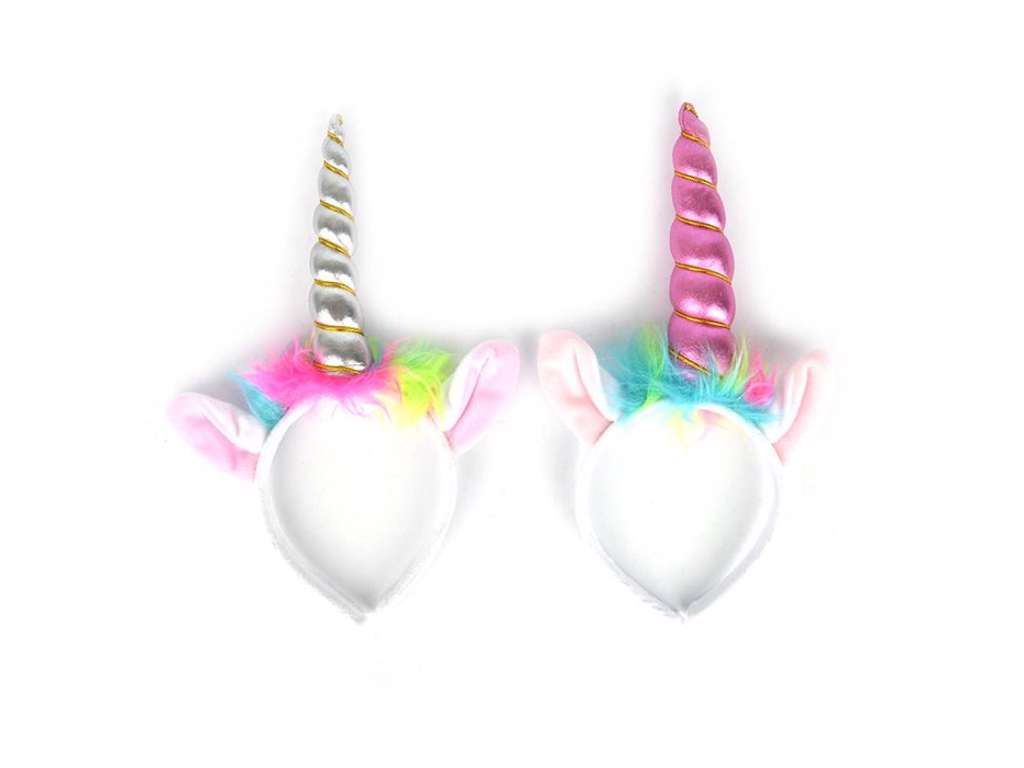 Hårbøjle med enhjørningehorn