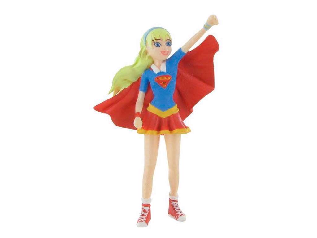 DC Comics Super Hero Girls mini figur af Super Girl på 9 cm