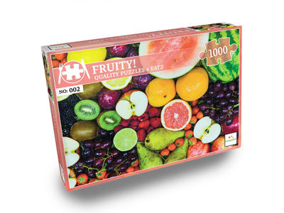 Nordic Quality Puzzles - Fruity - Puslespil på 1000 brikker