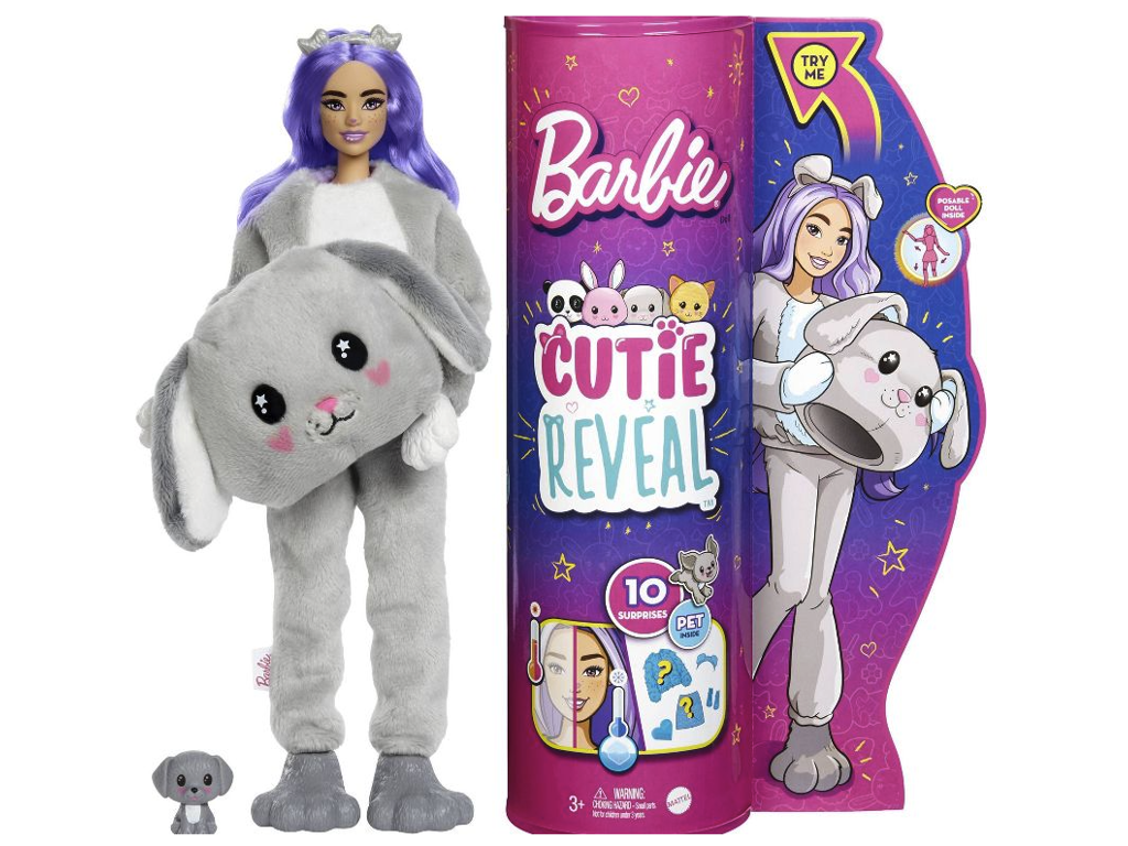 Barbie Cutie Reveal Puppy Plush Costume Dukke