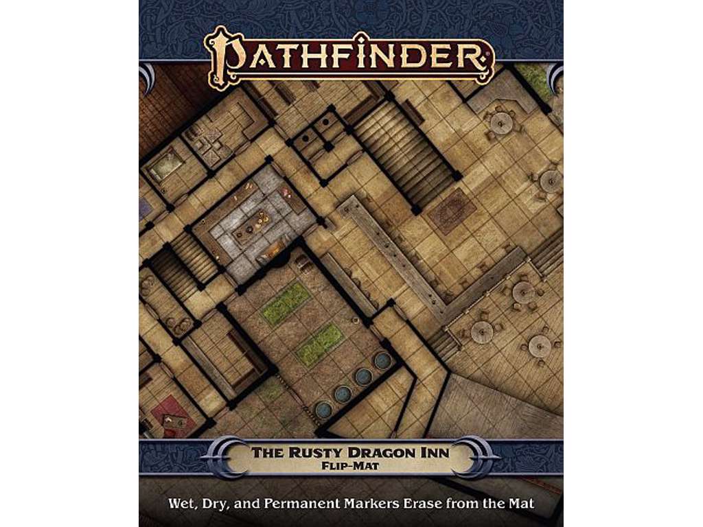 Pathfinder Flip-Mat: The Rusty Dragon Inn