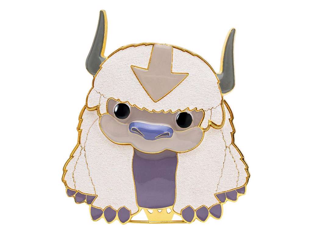 Forudbestilling - Avatar: The Last Airbender POP! Enamel Pin af Appa på 10 cm