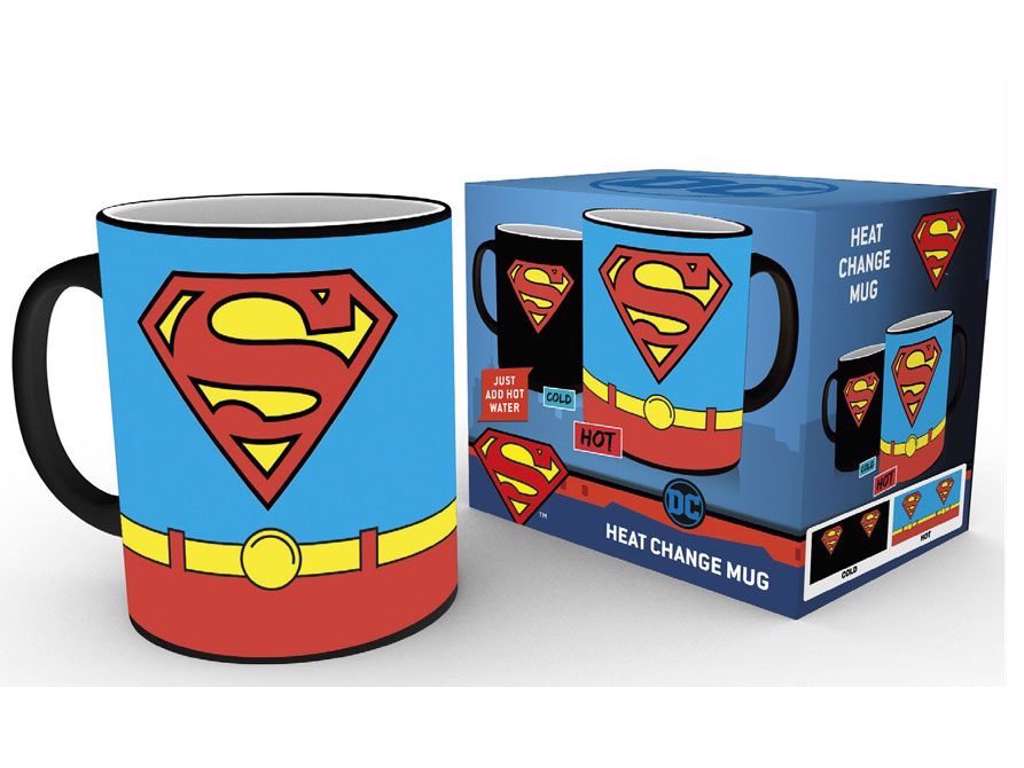 Superman heat change kop med kostume