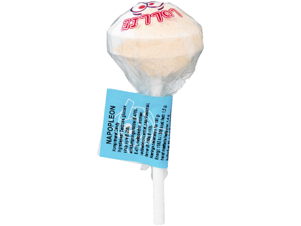 1 stk. NaPopLeon stor dextrose slikkepind - 35 gram