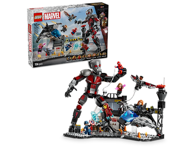 Captain America: Civil War-actionkamp - 76314 - LEGO Super Heroes Marvel